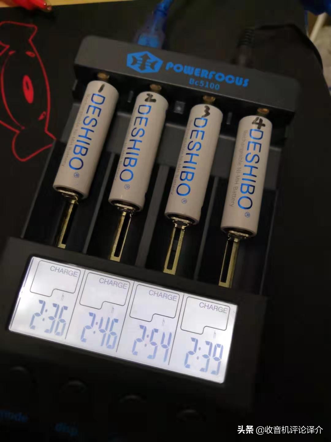 新品牌国产5号充电电池——德仕博（DESHIBO）2200性能怎么样？