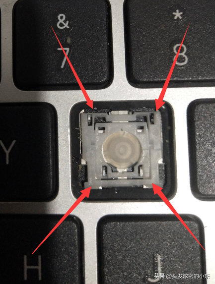 电脑键盘拆卸图解图片