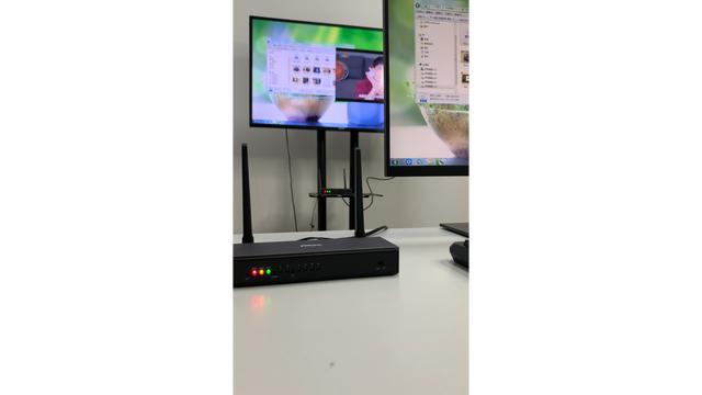 如何让台式机接收无线网（电脑怎么连接电视显示器和投影）(8)