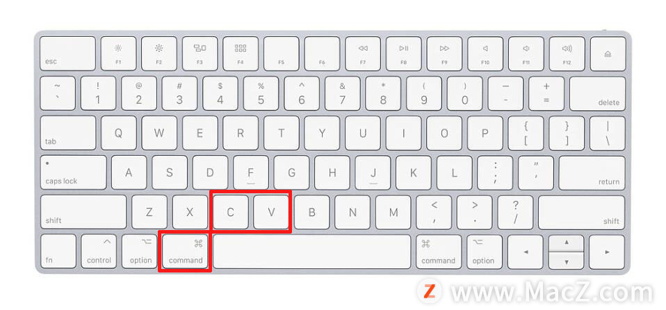 苹果电脑的复制粘贴快捷键（mac快捷操作复制粘贴）(1)