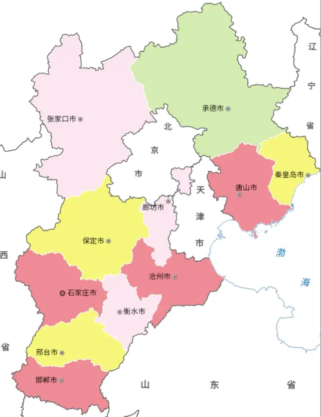 中国行政区划——河北沧州