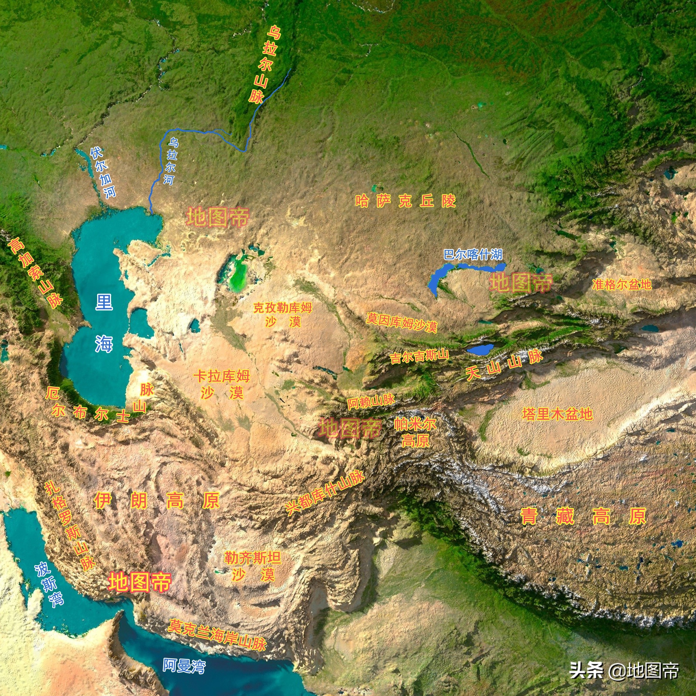 中亚五国，为何哈萨克斯坦最富？