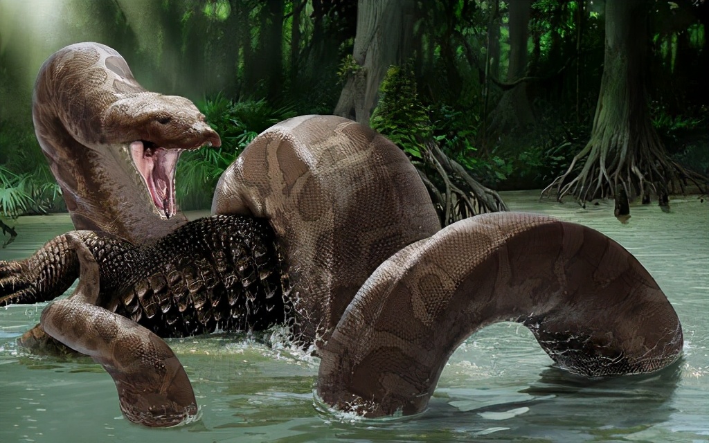 史上最大的蛇：长约14米，喜欢以狗为食，一个月吃5只