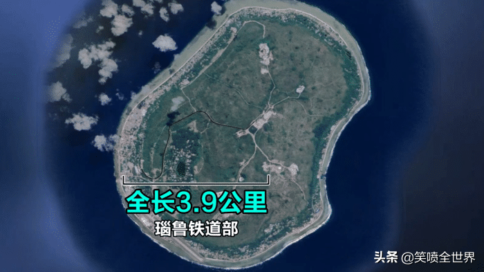 世界上最小的岛国，从地图上就能看见一个点儿