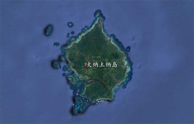 2000多平方公里的纳土纳群岛，扼守中国南大门，地理位置俱佳
