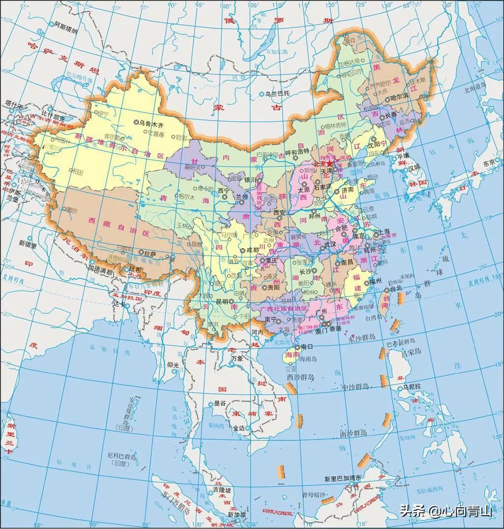 中原五省和东南五省，代表的是华夏文明的起源和衣冠南渡