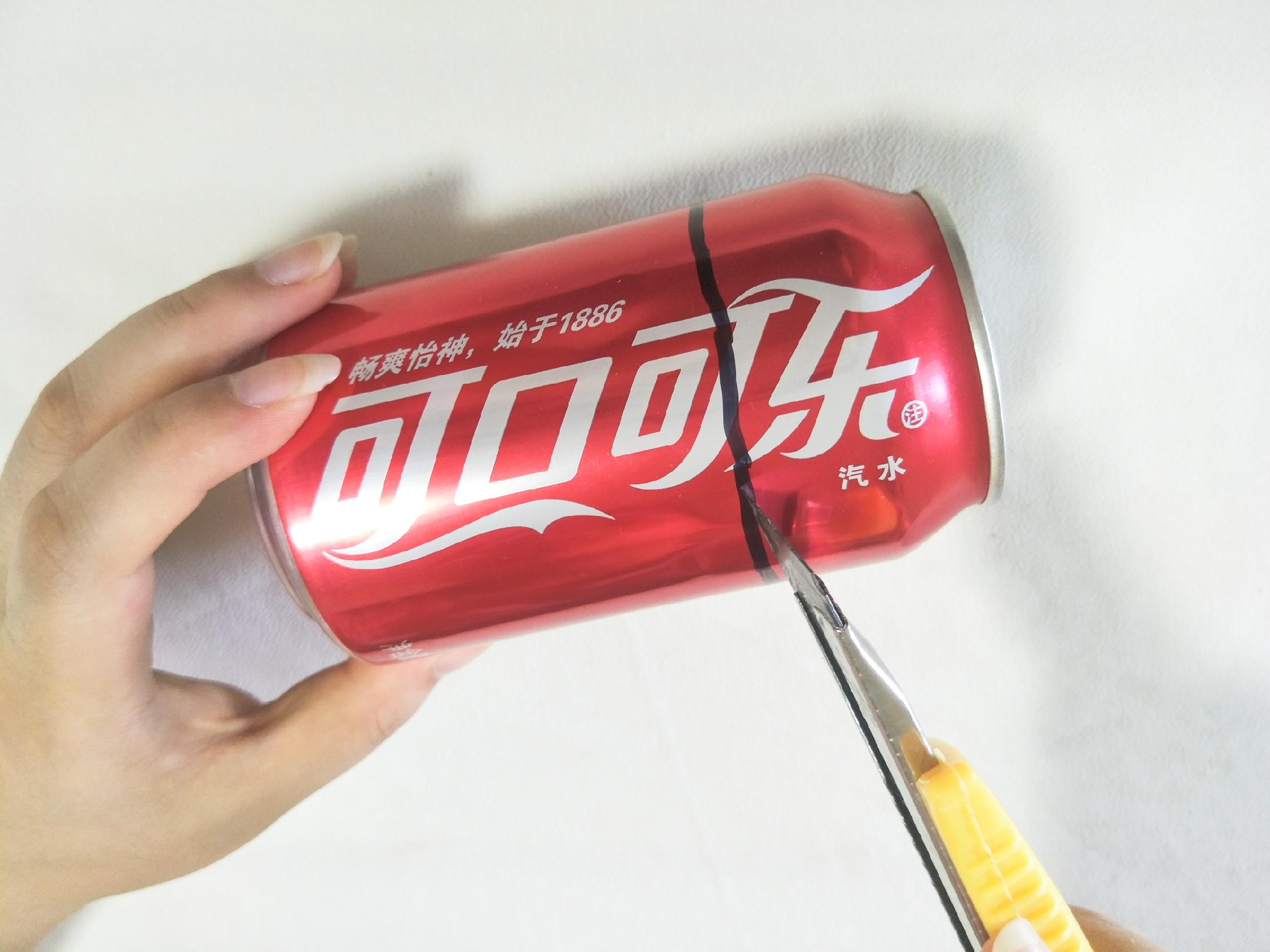 2014年,可口可乐易拉罐相机制作步骤(手作)|手工艺|工艺品设计|iwantooo - 原创作品 - 站酷 (ZCOOL)