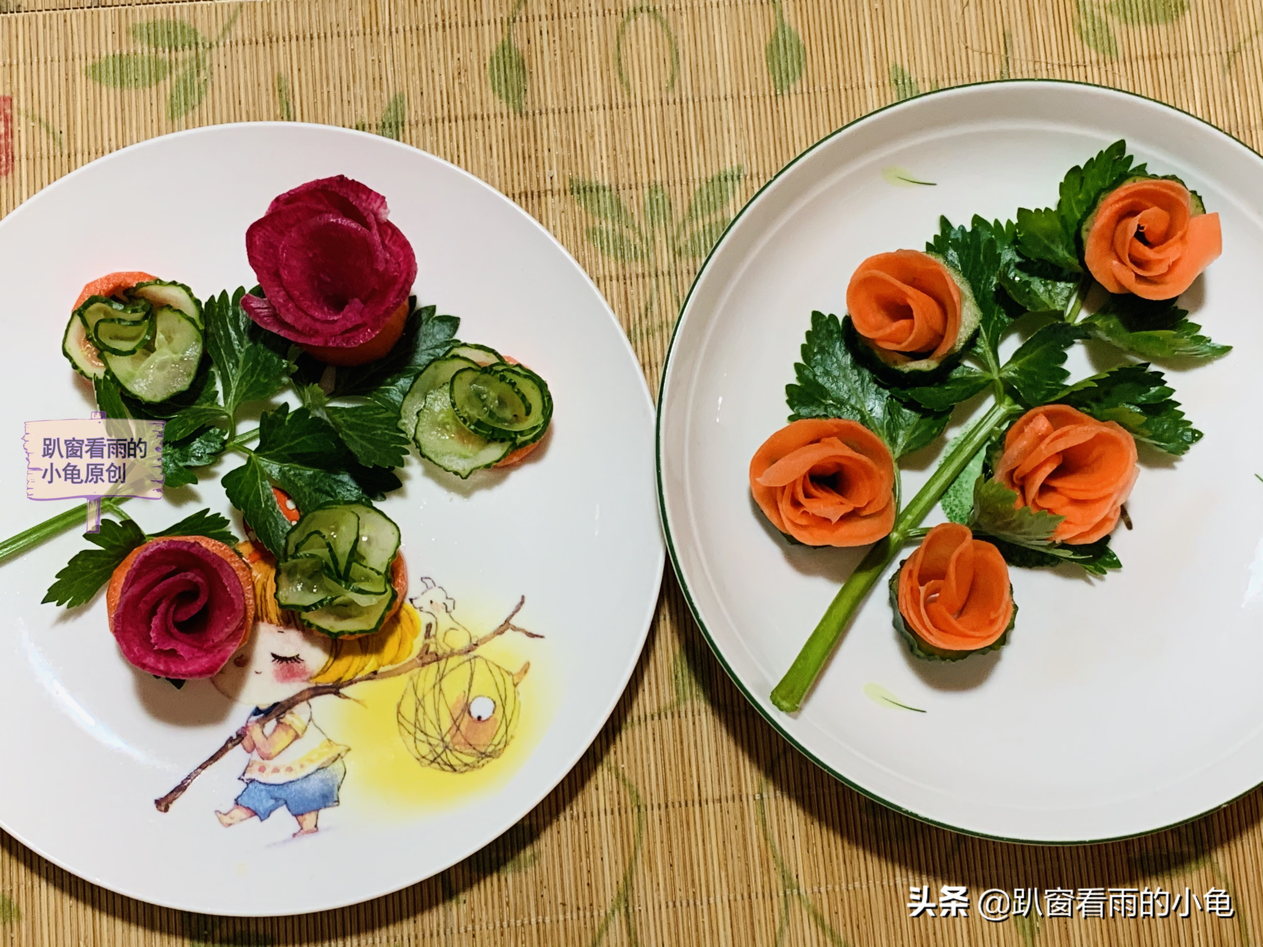 萝卜雕花的做法_【图解】萝卜雕花怎么做如何做好吃_萝卜雕花家常做法大全_煜琪麻麻_豆果美食