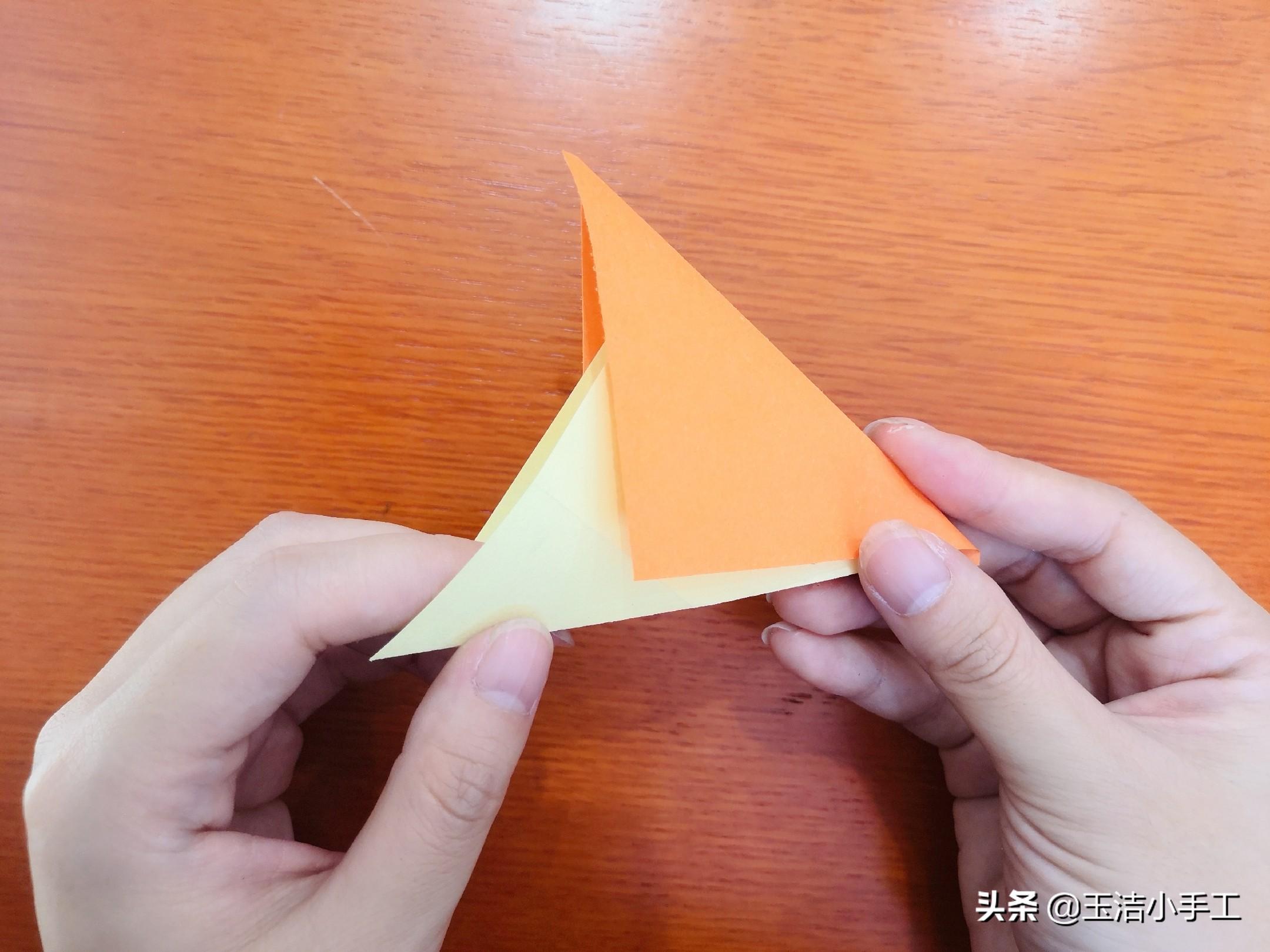 【折纸教程】超简单小鲨鱼~_哔哩哔哩_bilibili